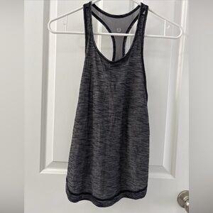 Lululemon Gray Mesh Tank Top, Size Small (4-6)